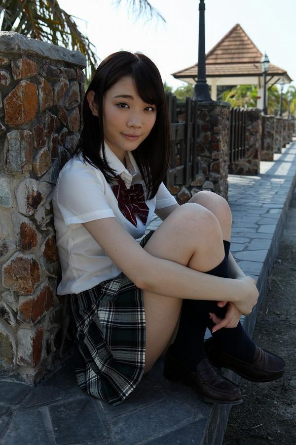 [可愛い]末永みゆ コスプレ画像100枚！M字開脚の股間が抜ける制服・レオタードグラビア 18