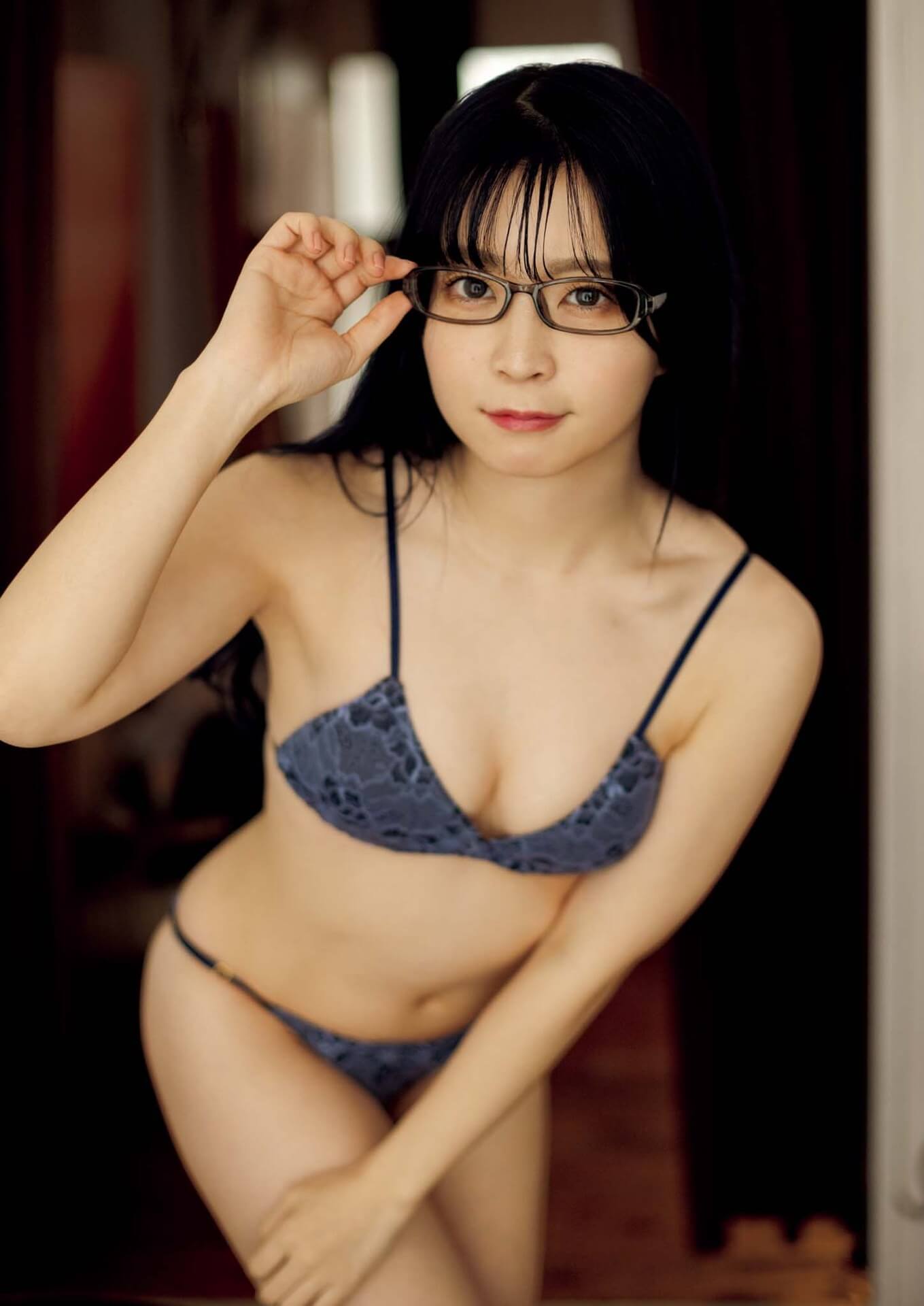 伊波ユリ 水着ビキニ画像「13枚」 メガネプリンセス水着グラビア 5